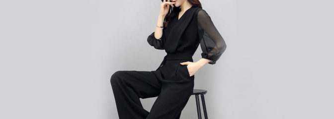 オススメ!韓国のパンツスタイルドレス特集