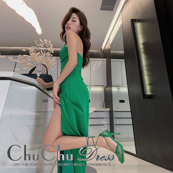 チューブトップ★スプリットロング