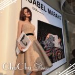 シャンパン★背中リボン着脱ベアトップおしゃれドレス XQ036