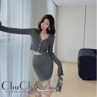 グレー | 中国♡韓国スタイルの輸入パーティードレス通販