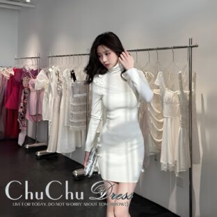 ホワイト | 中国♡韓国スタイルの輸入パーティードレス通販